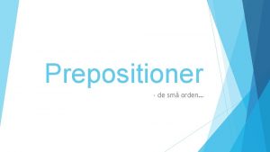 Preposition