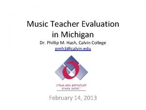 Sample music teacher evaluation