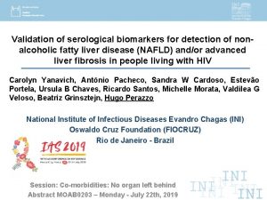 Validation of serological biomarkers for detection of nonalcoholic