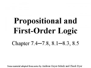 Implies in propositional logic