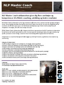 Nlp master coach Nlp master coach