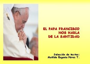 Frases bautismo papa francisco