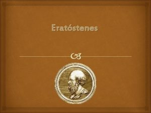 Biografia de eratóstenes de cirene