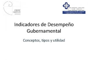 Tipos de utilidad Tipos de utilidad