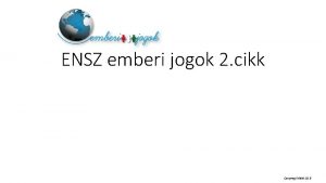 ENSZ emberi jogok 2 cikk Csepregi Mt 10