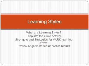 Test to see what kind of learner you are
