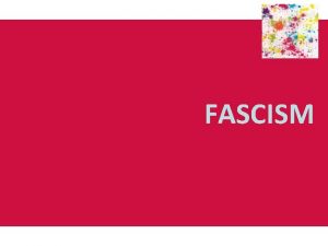 Principles of fascism