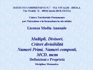 Numeri divisibili per 900