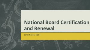 National board component 2 examples National board component 2 examples