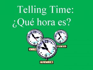 Hora today
