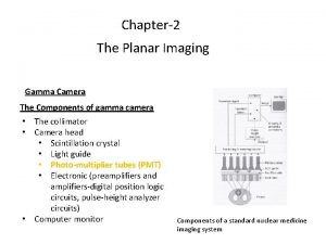 Gamma camera components