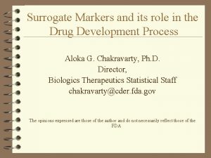 What are surrogate markers