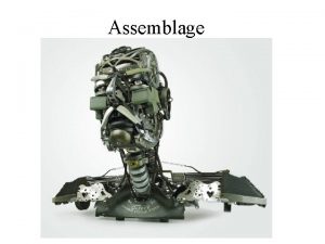 Assemblage sculpture definition