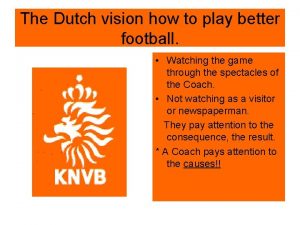 Dutch vision