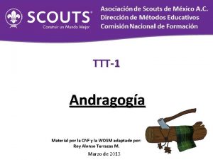 TTT1 Andragoga Material por la CNF y la