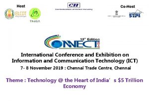 Host CoHost International Conference and Exhibition on Information