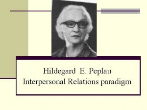 Hildegard peplau