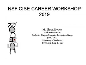 Cise career workshop