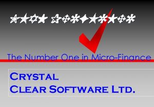 Crystal clear software