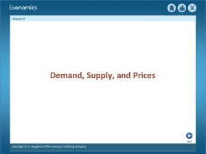 Chapter 6 section 1 price supply and demand together
