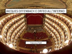 Offenbach orfeo