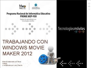 Movie maker 2012