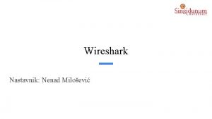 Wireshark mac