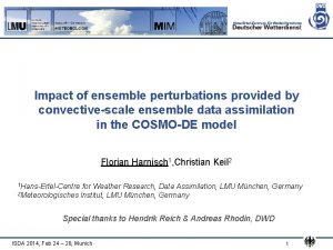 Impact of ensemble perturbations provided by convectivescale ensemble