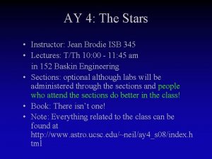 AY 4 The Stars Instructor Jean Brodie ISB