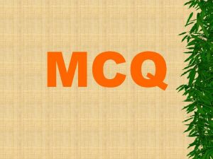 MCQ 1 the process of converting of row