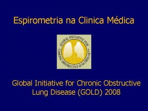 Espirometria gold