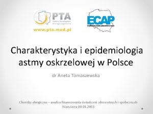 Charakterystyka i epidemiologia astmy oskrzelowej w Polsce dr