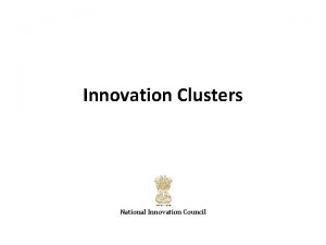 National innovation council india