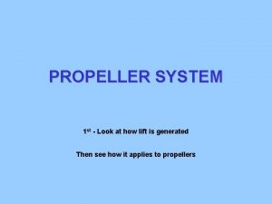 Coarse pitch vs. fine pitch propeller