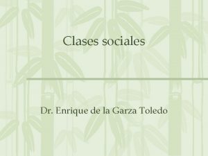 Enrique de la garza Enrique de la garza