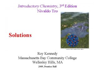 Introductory Chemistry 3 rd Edition Nivaldo Tro Solutions