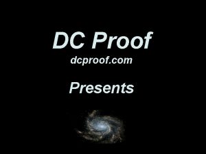 DC Proof dcproof com Presents The Barber Paradox