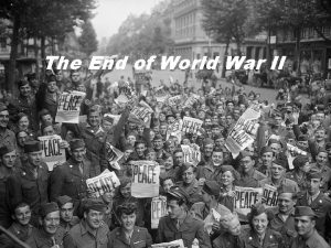 The End of World War II Hitlers Downfall