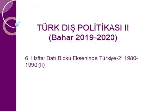 TRK DI POLTKASI II Bahar 2019 2020 6