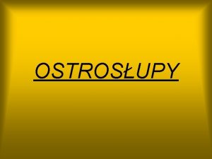 Ostrosupy