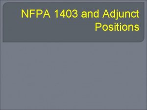 Nfpa 1403 instructor to student ratio