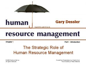 Gary dessler hrm notes