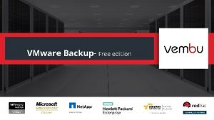 Vmware backup free