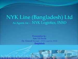Nyk line (bangladesh) ltd