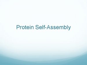 Protein SelfAssembly Disease Review Muscular Dystrophy Genetic disorder