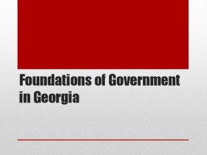 Georgia state pledge