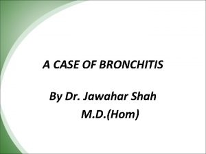 Dr jawahar shah homeopathy