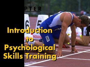 Psychological skills training phases