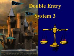 Objectives of double entry system