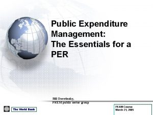 Expenditure management cycle Expenditure management cycle